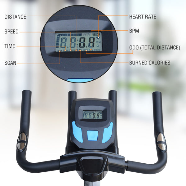 Exercise Cycling Bike with LCD Monitor