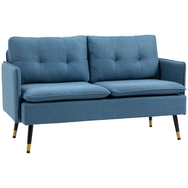 55" Loveseat Sofa - Dark Blue