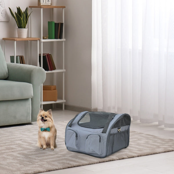 3 in 1 Pet Car Carrier - Grey