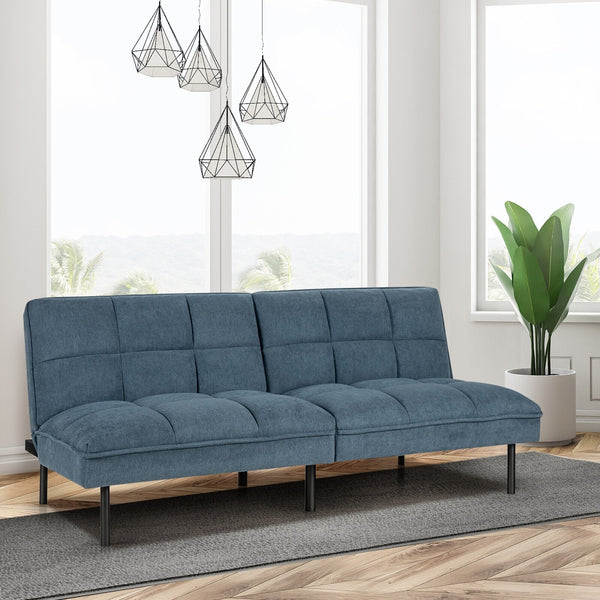 Convertible Sofa Bed - Blue