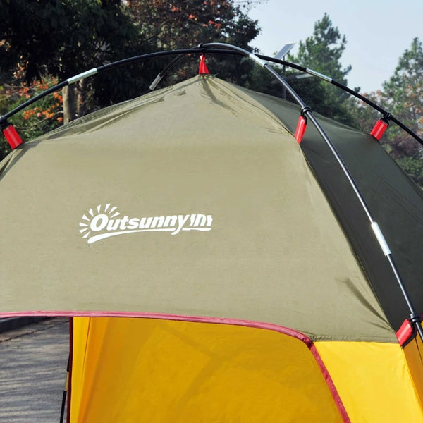 Outdoor Camping Tent - Yellow