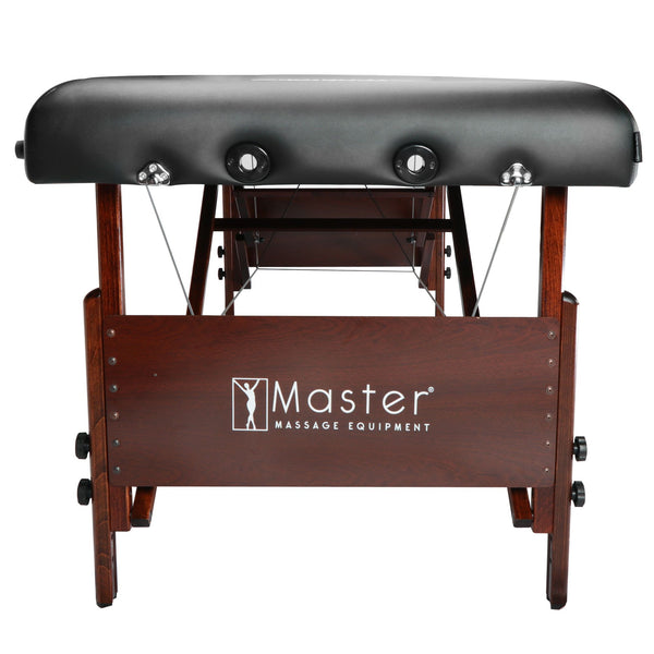 Del Ray 30" Premium Portable Massage Table Package, Black with Memory Foam